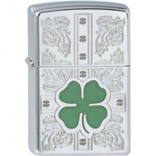 Zippo Dazzling Clovers